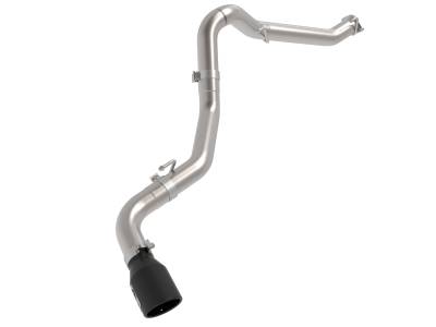 aFe Power - aFe 49-38093-B 3" DPF Back Exhaust w/Black Tip for 21-23 Jeep Gladiator JT 3.0L