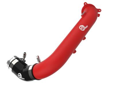 aFe Power - aFe 46-20488-R 2.75" Aluminum Hot Charge Pipe Red for 21-24 Toyota GR Supra 2.0L