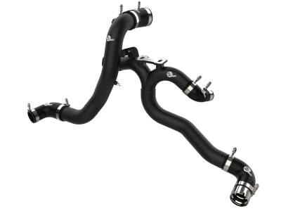 aFe Power - aFe 46-20504-B Aluminum Hot/Cold Charge Pipe Kit Black for 18-23 Kia Stinger 3.3