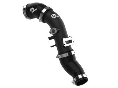aFe Power - aFe 46-20649-B 2.75" Aluminum Cold Charge Pipe Black for 19-23 Veloster/Kona N