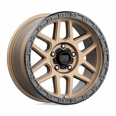 KMC - KMC Wheels KM544 MESA 18x9 5x150 25mm Matte Bronze/Black KM54489058625A