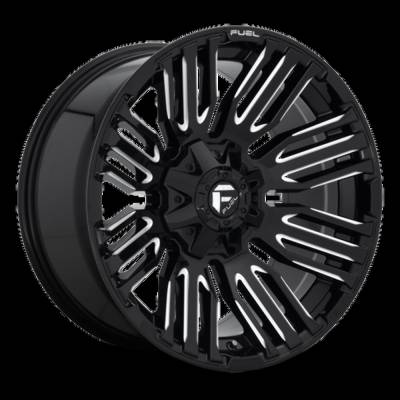 Fuel 1PC - Fuel Off Road D663 IGNITE 20x10 6x135 -18mm Gloss Black/Red D66320008947