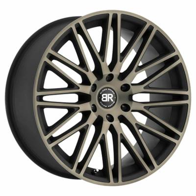 Black Rhino Hard Alloys - Black Rhino Wheels LEGION 20x10 8x170 -18mm Matte Black/Gray BR002MA20108718N