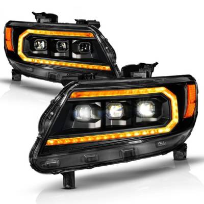 Anzo USA - ANZO USA 111641 LED Projector Headlight for 15-22 Chevy Colorado