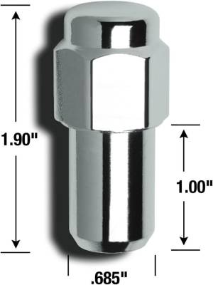 Gorilla Automotive - Gorilla Automotive 74137B Wheel Lug Nut Set