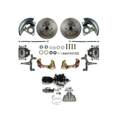 The Right Stuff Detailing - The Right Stuff Detailing AFXDC02DY Chevy/Pontiac Brake Conversion Kit Front