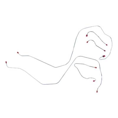The Right Stuff Detailing - The Right Stuff JKT6802 68-69 AMC AMX Brake Hydraulic Line Kit