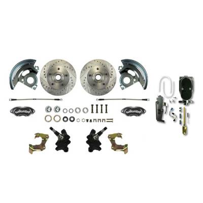 The Right Stuff Detailing - The Right Stuff AFXSD32SY Select GM Cars Brake Conversion Kit Front