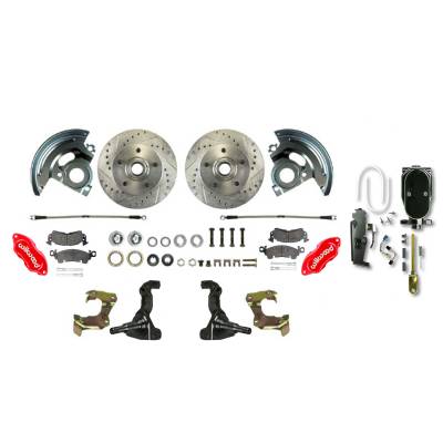 The Right Stuff Detailing - The Right Stuff AFXSD32ZY Select GM Cars Brake Conversion Kit Front
