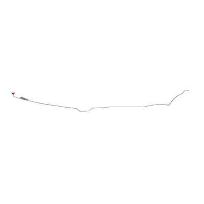 The Right Stuff Detailing - The Right Stuff DIN6701 67 Ford Fairlane Brake Hydraulic Line Front Rearward