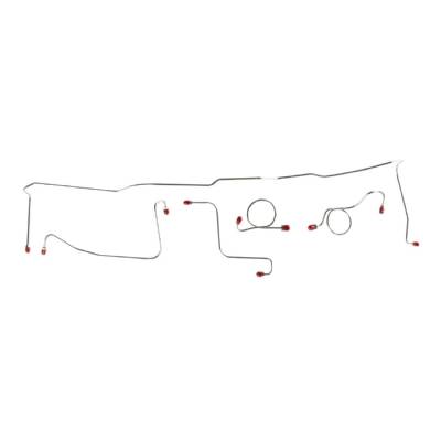 The Right Stuff Detailing - The Right Stuff DKT6702 Front Brake Hydraulic Line Kit for 67 Fairlane