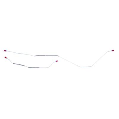 The Right Stuff Detailing - The Right Stuff Detailing DRA7004 1971 Ford Torino Brake Hydraulic Line Kit Rear