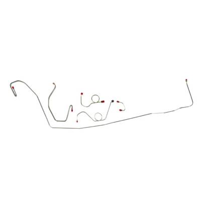 The Right Stuff Detailing - The Right Stuff Detailing EKT7004 Brake Line Kit for Dodge & Plymouth Front