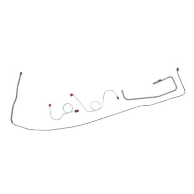 The Right Stuff Detailing - The Right Stuff EKT7007 Brake Hydraulic Line Kit for Dodge & Plymouth Front