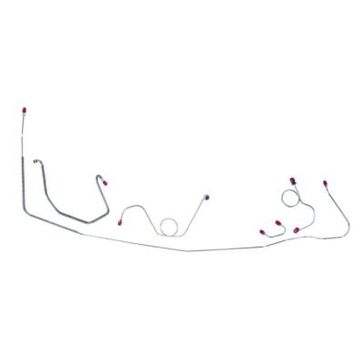 The Right Stuff Detailing - The Right Stuff EKT7009 Brake Hydraulic Line Kit for Dodge & Plymouth Front