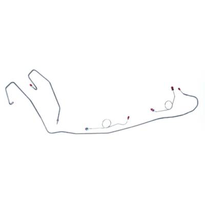 The Right Stuff Detailing - The Right Stuff EKT7401 Brake Hydraulic Line Kit for Dodge & Plymouth Front