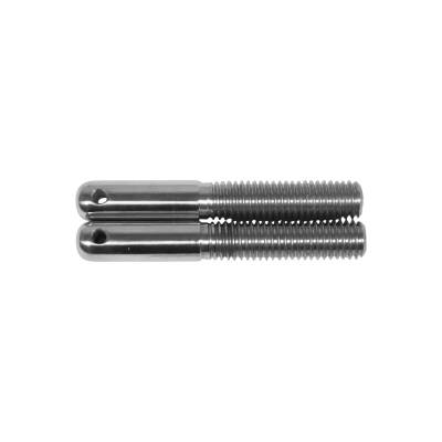 Trim Parts - Trim Parts MPHP103PS Licensed Mopar 3.38" Hood Pin Posts Pair 1969-74