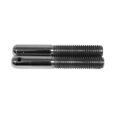 Trim Parts - Trim Parts MPHP103PSZ 3.38" Hood Pin Posts Pair 1969-74