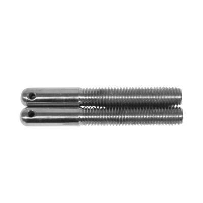 Trim Parts - Trim Parts MPHP104PS Licensed Mopar 4.00" Hood Pin Posts Pair 1969-74