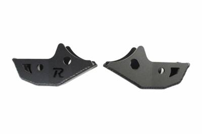 Rago Fabrication - Rago Fabrication R0515TACURSG Rear Shock Skid Guards for 05-15 Toyota Tacoma