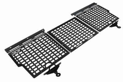 Rago Fabrication - Rago Fabrication R2200TTUNBCM Front Bed Wall MOLLE Rack Panel for 22-26 Tundra