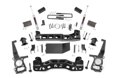 Rough Country Suspension Systems - Rough Country 57430_A 4"Suspension Lift Kit for 2014 Ford F150 4WD