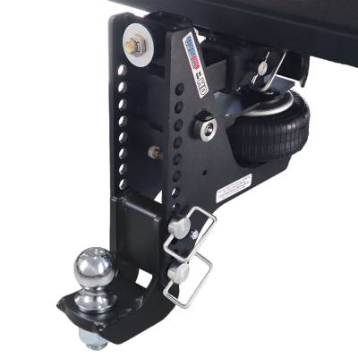 Shocker Hitch - Shocker Hitch SH-HDMB640-200-12-2 Shocker HD 20K 2" Max Super Drop Air Hitch