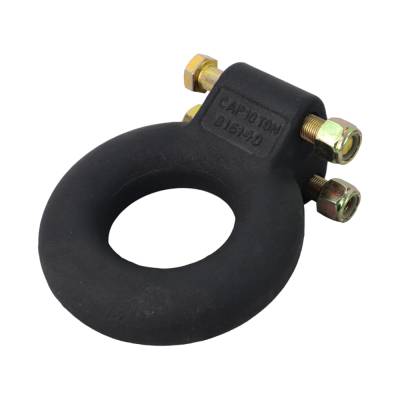 Shocker Hitch - Shocker Hitch SH-P20000-B Shocker HD 10-Ton 3" Pintle Ring-Vertical Mount