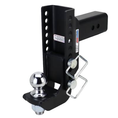 Shocker Hitch - Shocker Hitch SH-XR130-320-25 Shocker XR 20K 3" Adjustable Receiver Hitch