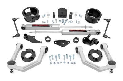 Rough Country Suspension Systems - Rough Country 7030 3.5" Suspension Lift Kit for 25-26 Toyota 4Runner 4WD