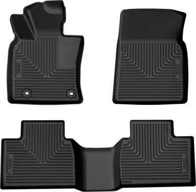 Husky Liners - Husky Liners 95361 Weatherbeater Front & 2nd Seat Floor Liners