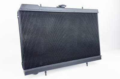 CSF Cooling - Racing & High Performance Division - CSF 7229B High-Performance All-Aluminum Radiator Black for R32 Skyline GT-R/GTS