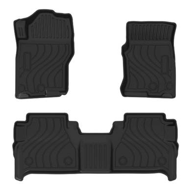 Black Horse Off Road - Black Horse FMNFR19 Totaliner HD Anti-Skid Floor Mat Rug Liner 19-23 Frontier