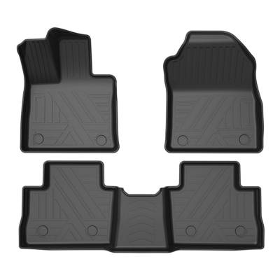 Black Horse Off Road - Black Horse FMTRA19 Totaliner HD Anti-Skid Floor Mat for 19-25 Toyota Rav4