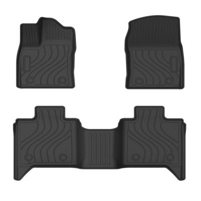 Black Horse Off Road - Black Horse FMTTU22 Totaliner HD Anti-Skid Floor Mat Rug Liner 22-25 Tundra
