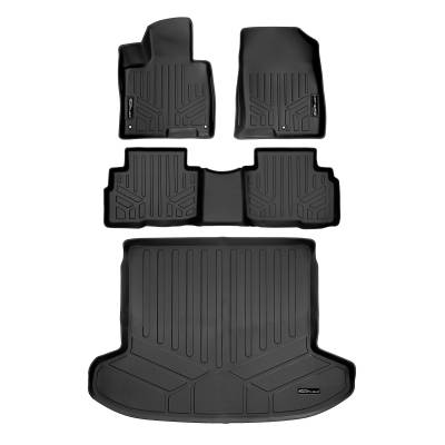 SMARTLINER - SMARTLINER SA0603/B0603/D0603 Front/Rear BLACK Floor Liners for Sportage Hybrid