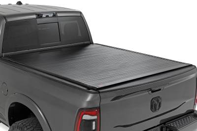 Rough Country Suspension Systems - Rough Country 50309650 Hard Roll-Up Tonneau Cover for 09-18/09-26 RAM 6.4' Bed