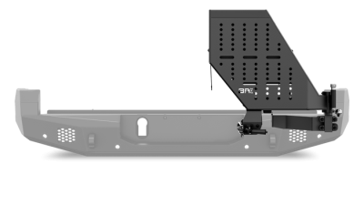 Body Armor 4x4 - Body Armor TC-2966PS Passenger Side Swingout for 16-23 Toyota Tacoma