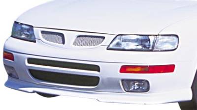 Stillen - Stillen 108251 Unpainted Front Lip Spoiler for 95-96 Nissan Maxima