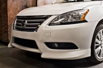 Stillen - Stillen KB13346 Front Lip Spoiler Unpainted for 13-15 Nissan Sentra