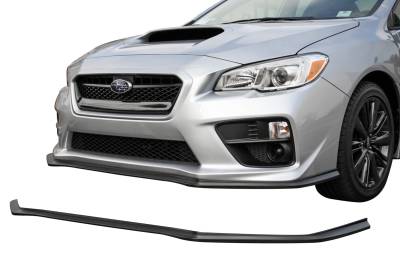 Stillen - Stillen KB23001 Urethane Front Splitter Matte Black for 15-17 Subaru WRX/WRX STI