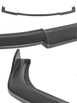 Stillen - Stillen KB25001 Front Splitter Unpainted for 13-15 Honda Accord Coupe