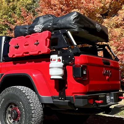 Rock Slide Engineering - Rock Slide RK-200-JT1 Overland Rack Deluxe Kit for 20+ Jeep Gladiator JT