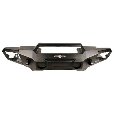 Rock Slide Engineering - Rock Slide FB-F-300-JL Mid Front Bumper w/Winch Plate 18+ Jeep Wrangler JL/JT