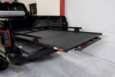BedSlide - Bedslide Classic 1000 Sliding Bed Platform 58" x 41" Black for 5' Beds 10-5841-C