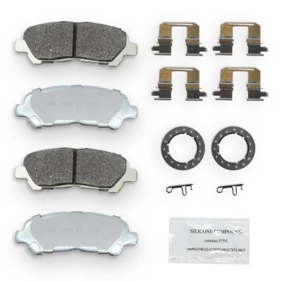 NRS Brakes - NRS Brakes NS1325 REAR Disc Brake Pad Set for 08-13 Toyota Highlander