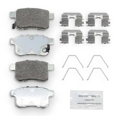 NRS Brakes - NRS Brakes NS1451 REAR Disc Brake Pad Set for Acura/Honda 2.0 2.4 3.5