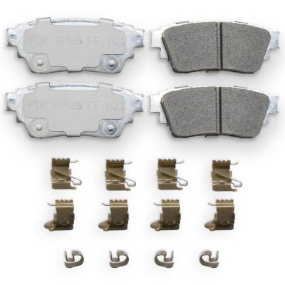 NRS Brakes - NRS Brakes NS2135 REAR Disc Brake Pad Set for Mitsubishi 1.5/2.0 2.4 3.0