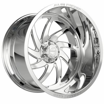 Amani - Amani Wheel ARGON 22x12 BLANK -44mm Polished AF-ARG22126LB-44FP-FC-L