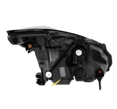 AlphaRex - AlphaRex 880359 Projector Headlights Black for 09-25 Nissan GT-R